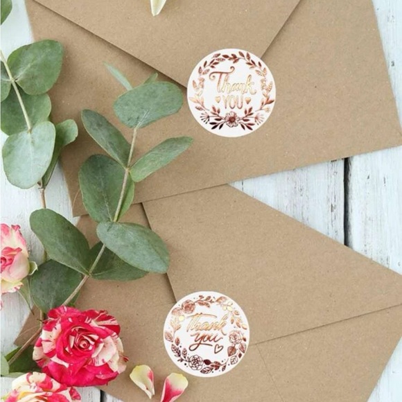 500pcs Thank You Sticker for business Sticker - Picture 2 of 2